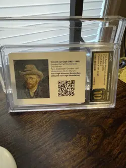 Pokemon x Van Gogh/ Van Gogh Museum Self Portrait Pikachu Pristine 10 CGC - Image 1