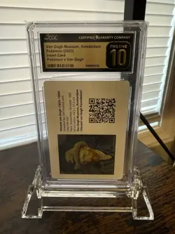 Pokemon x Van Gogh/ Van Gogh Museum Self Portrait Pikachu Pristine 10 CGC - Image 2