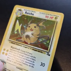 Pokemon Bundle - Raichu 14/62 Holo Rare Fossil WOTC - NM/Excellent - Image 2