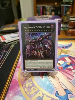 2x Yu-Gi-Oh! Super Starslayer TY-PHON RA04-EN072 Super Rare - Image 2