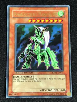 YUGIOH DREADSCYTHE HARVESTER JUMP-EN015 ULTRA PLAY/ EDGE-WEAR - Image 1