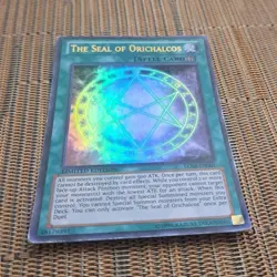 1996 Yu-Gi-Oh! The Seal of Orichalcos LC03-EN001 Ultra Rare Limited Edition - Image 3