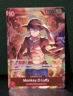 One Piece Card Game - Monkey.D.Luffy - ST10-006 - Promo Card - Treasure Booster - Image 1