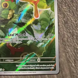 Pokemon TCG Caterpie 172/165 Scarlet & Violet 151 Holo Illustration Rare Card NM - Image 5