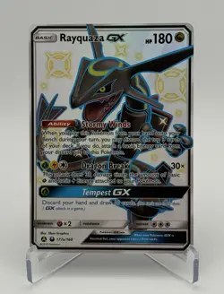 Rayquaza Shiny GX Promo Alternate Art Promos 177a/168 NM/M Pokemon Card - Image 2