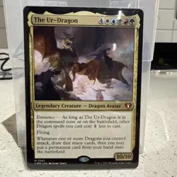 MTG the Ur-Dragon Commander Masters Regular Card Near Mint Condition - Image 1