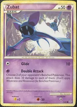 Zubat 70/95 Unleashed Regular - Pokemon Card - Image 1
