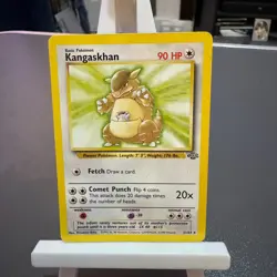 Pokemon Cards: Jungle Rare: Kangaskhan 21/64 TCG 1999 WOTC Vintage - Image 1