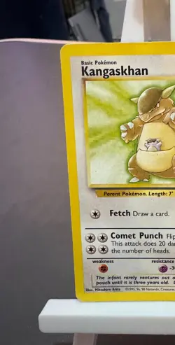 Pokemon Cards: Jungle Rare: Kangaskhan 21/64 TCG 1999 WOTC Vintage - Image 2