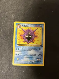 CLOYSTER - Fossil Set - 32/62 - Uncommon - Pokemon Card - Unlimited Edition D21 - Image 1