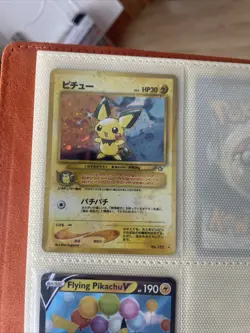 Pokemon Neo Genesis Pichu Card No. 172 Holo Rare - Image 1
