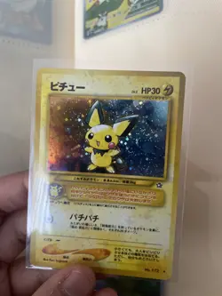 Pokemon Neo Genesis Pichu Card No. 172 Holo Rare - Image 2
