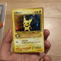 Pokemon Neo Genesis Pichu Card No. 172 Holo Rare - Image 4