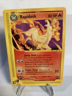 Pokemon TCG Rapidash Black Star Promo Card #51 - Image 1