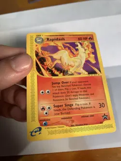 Pokemon TCG Rapidash Black Star Promo Card #51 - Image 2
