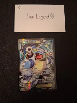 Pokemon TCG Blastoise EX Promo Holo Rare Card XY122 2016 NM - Image 1