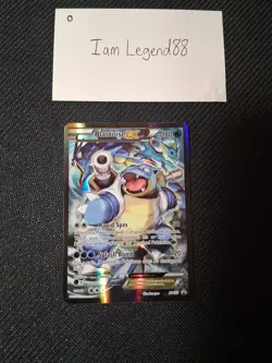Pokemon TCG Blastoise EX Promo Holo Rare Card XY122 2016 NM - Image 3