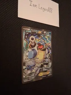 Pokemon TCG Blastoise EX Promo Holo Rare Card XY122 2016 NM - Image 5