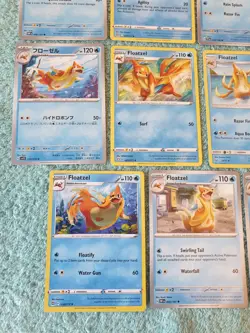 BUIZEL & FLOATZEL BUNDLE OF POKEMON CARDS - Image 4