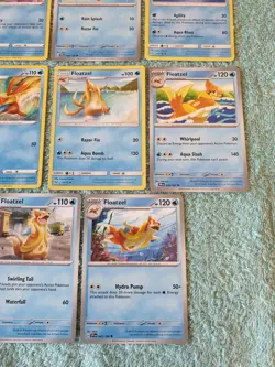 BUIZEL & FLOATZEL BUNDLE OF POKEMON CARDS - Image 5
