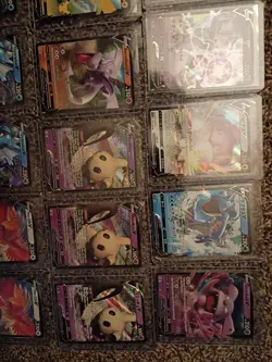 Huge Lot Of 34 Rare Pokemon V Cards w/Toploaders Ho Oh, Gyarados Pikachu & More - Image 3
