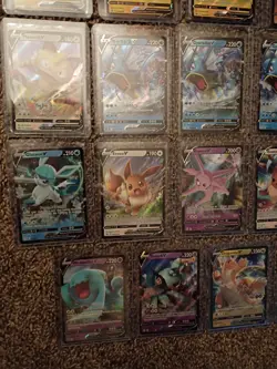 Huge Lot Of 34 Rare Pokemon V Cards w/Toploaders Ho Oh, Gyarados Pikachu & More - Image 4