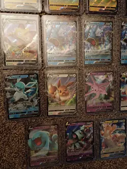 Huge Lot Of 34 Rare Pokemon V Cards w/Toploaders Ho Oh, Gyarados Pikachu & More - Image 5