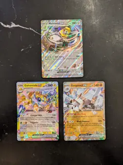 3 x EX Pokemon Card Bundle (Stellar Crown Set, NM) - Image 1