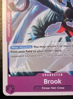 Brook OP09-073 Common Emperors In The New World One Piece Card Game - Image 4