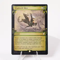 Windswift Slice Showcase Scrolls Foil 447 Commander LoTR MTG NM See Video - Image 1