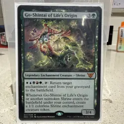 Go-Shintai of Life's Origin M Commander: Kamigawa: Neon Dynasty 37 NM - Image 1