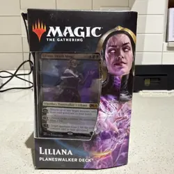 M21 2021 Liliana, Death Mage Sealed Planeswalker Deck - SEALED - Image 1