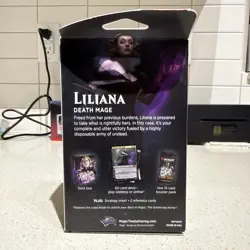 M21 2021 Liliana, Death Mage Sealed Planeswalker Deck - SEALED - Image 3