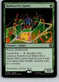 Radioactive Spider Foil SPM #285 MTG - Image 1