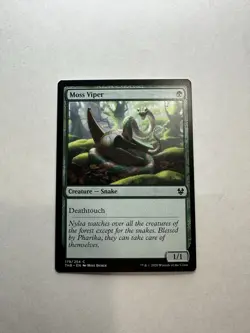 Moss Viper LP Theros Beyond Death Magic The Gathering Mtg Lightly Played - Image 1