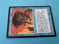 Magic the Gathering Force of Will Alliances LP Light Play condition - Image 2