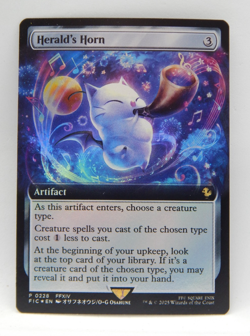 Magic the Gathering TCG - Buy-A-Box Promo #0228 Foil - HERALD'S HORN - Image 1