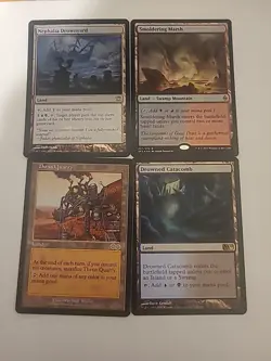 Magic: The Gathering 4 Lands Lightly Played - Image 1