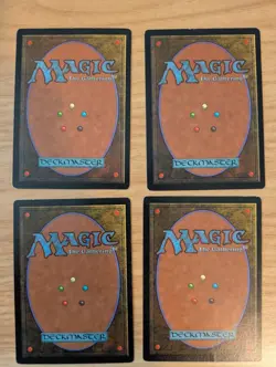 Magic MtG Korean FBB Fellwar Stone x4 (1 playset), Lightly Played condition - Image 2