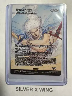 Hero of Light - Adeline, Resplendent Cathar Showcase x1, MTG, FCA, NM - Image 1