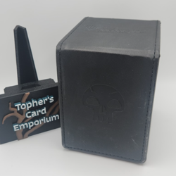 Black Skull Swamp Storage Cases - Magic the Gathering - Magnetic Clip - USED - Image 1