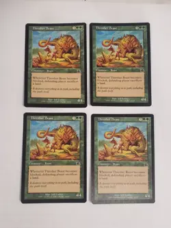 MTG Playset 4x Thresher Beast (Prophecy/Green/C) - BGM - Image 1