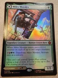 Miles Morales - #108 Foil - Marvel's Spider-Man - Mtg - Image 1