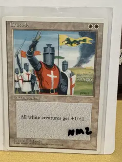 Magic the Gathering Crusades 4th Edition 4ED NM #2/4 - Image 1