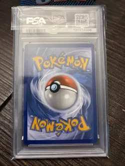 Pokemon M Houndoom EX 154/162 PSA 9 Mint Breakthrough Holo Full Art FA 2015 Rare - Image 2