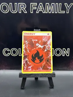 Fire Energy 106/​​110 EX Holon Phantoms RB Holo Rare Reverse Holo Pokemon TCG NM - Image 1