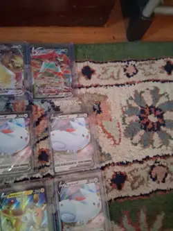 Pokemon Lot Of 58 Vivid Voltage Cards 9 VMAX 1 GOLD COLORED Obstagoon 48 V Cards - Image 5