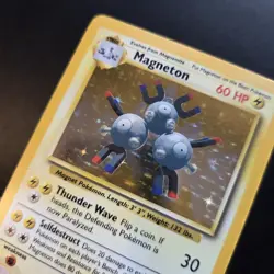 Pokemon Bundle - Magneton 9/102 Holo Rare Base Set WOTC - Excellent - Image 2