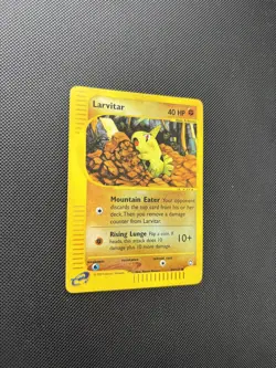 Pokemon Card Aquapolis E Series Larvitar Reverse Holo 89/147 WOTC - Image 3