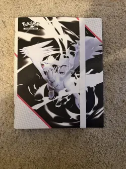 Pokemon TCG Card WHITE FLARE Binder - BINDER ONLY - Empty Holds 360 Cards - NEW - Image 1